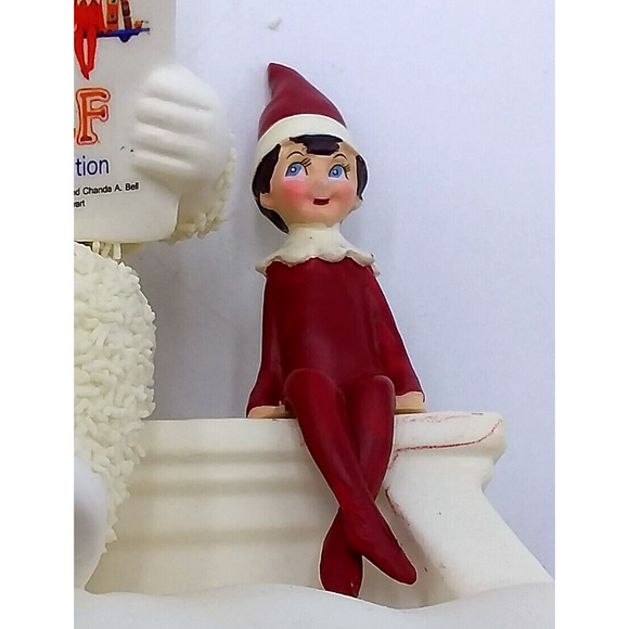 Department 56 The Elf On The Shelf Listens To A Story Snowbabies 2015 READ - Picture 4 of 10